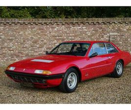 FERRARI 365 GT4 2+2 VERY REFINED STATE OF ORIGINALITY, ONE OF ONLY 525 MADE, FULL HISTORY OF OWNERS KNOWN, DELIVERED NEW BY AUTO BECKER GERMANY,ORIGINAL 'ROSS