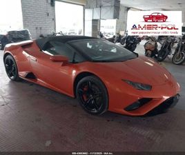 LAMBORGHINI HURACAN EVO, 2020R., 5.2L 5.2 BENZYNA 602KM