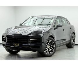 PORSCHE CAYENNE COUPE 2025 PORSCHE CAYENNE COUPE, 2028 PORSCHE WARRANTY, FULL PORSCHE SERVICE HISTORY, LOW KM, GCC