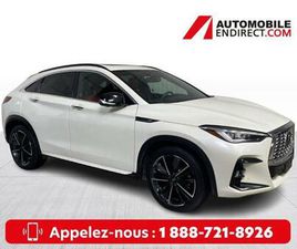2022 INFINITI QX55 SENSORY AWD MAGS CUIR TOIT OUVRANT GPS SIÈGES CHAU