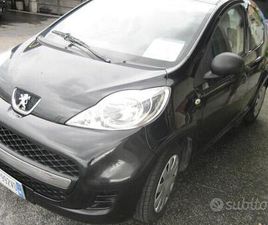 PEUGEOT 107 PEUGEOT 107 NEOPATENTATI GAS GPL