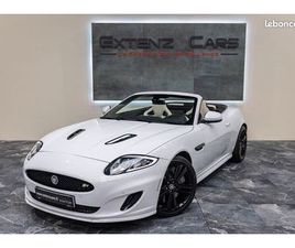 JAGUAR XKR CABRIOLET (PHASE II) 5.0 V8 SUPERCHARGED 510CV AVEC 69.000 KMS - ETAT & CONFIGURATION EXCEPTIONNEL