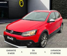 VOLKSWAGEN CROSSPOLO VOLKSWAGEN POLO CROSS 1.6 TDI 90 CH /CLIM AUTO / RADRAR AR /JANTES ALLIAGE 17''