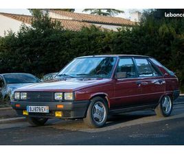 TRÈS BELLE RENAULT 11 TURBO ROUGE GRENADE