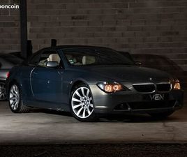 BMW SERIE 6 CABRIOLET 630 BMW SERIE 6 630I E64 CABRIOLET
