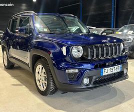 JEEP RENEGADE 1.3 GSE T4 150CH LONGITUDE BVR6 MY21 / 4000 KM / 1ERE MAIN