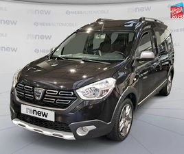 DACIA DOKKER STEPWAY DACIA DOKKER 1.5 BLUE DCI 95CH STEPWAY - 20 D'OCCASION - HESS AUTOMOBILE