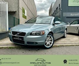 VOLVO C70 II CABRIOLET 2.4 140 MOMENTUM BVA-05/2008-115.200KM-HARDTOP-SIÈGES CHAUFFANTS-CABRIOLET-TOIT PANORAMIQUE-JANTES BBS-RADAR DE RECUL-HISTORIQUE COMPLET