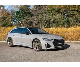 AUDI RS6 PERFORMANCE - TVA - LOA 2500EUROS SUR 48 MOIS - B&O 3D - HUD - FULL MALUS PAYÉ