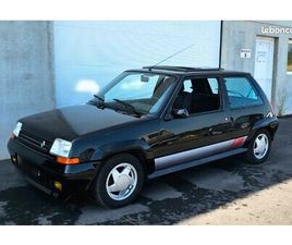 RENAULT SUPER 5 GT TURBO SUPER 5 GT TURBO PHASE 2 NOIRE