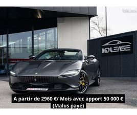 FERRARI ROMA SPIDER FERRARI ROMA SPYDER V8 4.0 620CH - LEASING 2960 EUROS/ MOIS (MALUS PAYÉ)