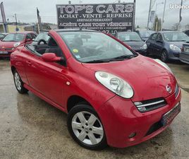 NISSAN MICRA C+C NISSAN MICRA C+C 1.4 88CH SPICY PACK CLIM JANTES ALU * ENTRETIEN À JOUR * PAIEMENT EN 4X