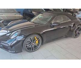 PORSCHE 911 CABRIOLET 997 TURBO TURBO CABRIO FRENI CARBOCERAMICA FULL PELLE COCOA