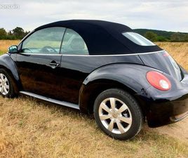 VOLKSWAGEN NEW BEETLE CABRIOLET VOLKSWAGEN NEW BEETLE NOIRE CABRIOLET 1.9 TDI