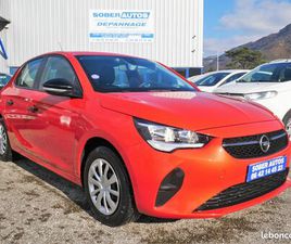 OPEL CORSA EDITION 1.2 75CV 25500KM D ORIGINE 1ERE MAIN CT 2027 GTIE 1 AN TVA RÉCUPÉRABLE