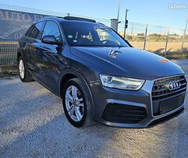 AUDI Q3 2L TDI 150CV S-LINE BOITE AUTOMATIQUE 2018