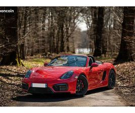 PORSCHE 718 BOXSTER S PORSCHE 718 BOXSTER S 2.5 PDK 350 CH – 2016 – CABRIOLET – ENTRETIEN PORSCHE