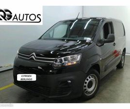 CITROEN BERLINGO SOCIETE CITROEN BERLINGO 1.5 BLUEHDI S&S - 130 - BV EAT8 III FOURGON FOURGON M WORKER 1000 KG PHASE 1