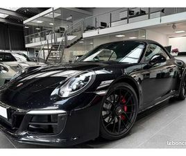 PORSCHE 911 CABRIOLET 991 CARRERA 4 GTS PORSCHE 911 TYPE 991.2 CARRERA 4 GTS CABRIOLET 450 CH PDK - CHRONO - PACK GTS - SPORT DESIGN