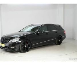 MERCEDES CLASSE E BREAK E 350 CLASSE E 350 TOURING 3.5 V6 CGI 292CH - HISTORIQUE D'ENTRETIEN COMPLET - XÉNON - BVA - PACK BLACK - RÉGULATEUR - 160000KM