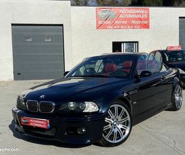 BMW SERIE 3 CABRIOLET M3 MAGNIFIQUE BMW M3 SMG CABRIOLET E46 PHASE II SEULEMENT 111.083KMS