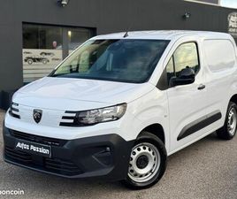 PEUGEOT PARTNER 19 158 HT PEUGEOT PARTNER 1000KG BLUEHDI 130 CH EAT8 PACK PREMIUM CONNECT. 16 000KMS. 11/2024