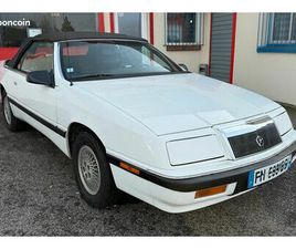 CHRYSLER LEBARON CABRIOLET 2.5L I TURBO 146 CH BVA