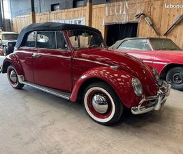 VOLKSWAGEN COCCINELLE CABRIOLET VOLKSWAGEN COCCINELLE CABRIOLET MOTEUR 1600 CM3