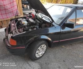FORD ESCORT CABRIOLET XR3I FORD ESCORT XR3I CABRIOLET