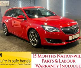 VAUXHALL INSIGNIA SPORTS TOURER 2016 - 2.0 CDTI SRI VX LINE NAV SPORTS TOURER EURO 6 (START/STOP) 5-DOOR