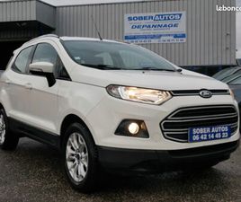 FORD ECOSPORT TITANIUM 1.5 TDCI 95CV 79980KM D ORIGINE CLIM CT 2027 GTIE 1AN