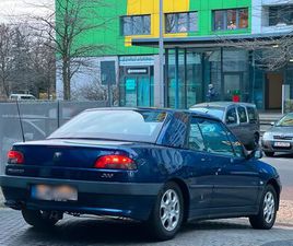 PEUGEOT 306 CABRIOLET PEUGEOT 306 CABRIO SAINT TROPEZ MIT HARDTOP TÜV BIS 08/26