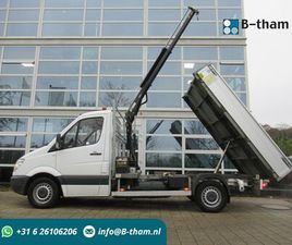 MERCEDES-BENZ SPRINTER - 316 1.8 NGT 366 KIPPER + HIAB KRAAN KRAN CRANE