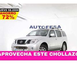 NISSAN PATHFINDER PATHFINDER 3.0 DCI V6 LE 4X4 231CV 7PLAZAS 5P #CUERO, TECHO ELEC, NAVY