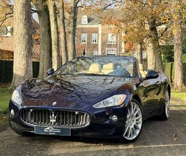 MASERATI GRANCABRIO MASERATI GRANCABRIO 4.7 / 2E EIGENAAR / YOUNGTIMER / DEALER SERVICED