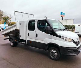 IVECO DAILY 35 CAMÉRA / 35C16H EMP 4100 BENNE 6 PLACES / COFFRE / ATTELAGE MIXTE /