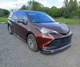 TOYOTA SIENNA TOYOTA SIENNA XLE 2.5 HYBRID AWD, 7 MÍST