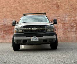 CHEVROLET SILVERADO 2500HD REGULAR CAB 2003 CHEVROLET SILVERADO 2500HD 4X4