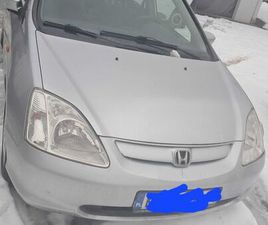 SPRZEDAM HONDE CIVIC 2003 MYŚLENICE • OLX.PL