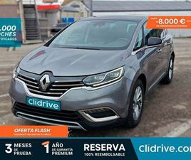 RENAULT ESPACE RENAULT ESPACE 1.6DCI TT ENERGY ZEN EDC 118KW