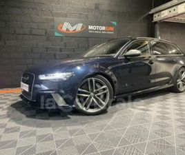 AUDI A6 AVANT RS6 PERFORMANCE PERFORMANCE 605 4.0I V8 TFSI CERAMIQUE SUIVI AUDI