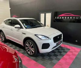 JAGUAR E-PACE D180 JAGUAR E-PACE 2.0 D - 180 CV AWD BVA R-DYNAMIC + ENTRETIEN JAGUAR + MERIDIAN + CAMÉRA 360° + CARPLAY + SIEGES ELEC + TOIT PANO
