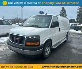 USED 2020 GMC SAVANA 2500 WORK VAN