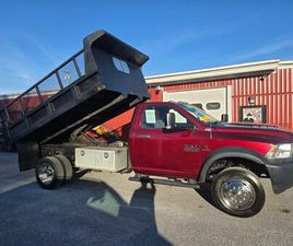 RAM TRUCKS RAM 4500 2018 RAM 4X4 DIESEL 4500 DUMP BODY WOOD TRUCK