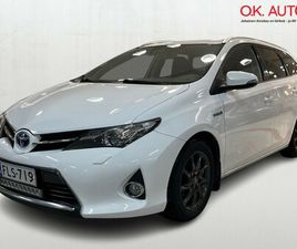 TOYOTA AURIS TOURING SPORTS 1,8 HYBRID ACTIVE EDITION - SUOMIAUTO - TÄYDELLINEN MERKKIHUOLTOKIRJA! - APPROVED TURVA 12KK