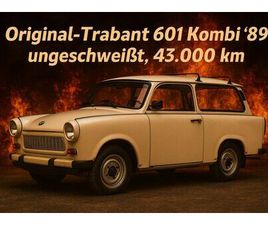 SENSATION TRABI 601 KOMBI WIE AUS DER ZEITKAPSEL ABSOLUT ORIGINAL