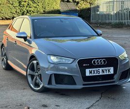 AUDI RS3 QUATTRO IN NARDO GREY ONE OWNER FROM NEW