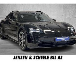 PORSCHE TAYCAN 4 CROSS TURISMO 2,99% RENTE 476HK, LUFTFJU00E6RING, GLASSTAK, DAB, NAVI, 2023 SVART
