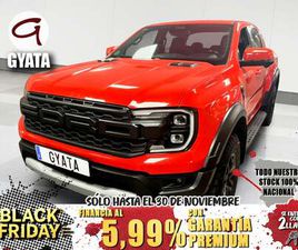 FORD RANGER RAPTOR RANGER DOBLE CABINA 3.0 ECOBOOST V6 S&S RAPTOR AUT E-AWD 288