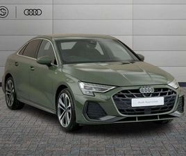 AUDI A3 BERLINE 30 TFSI AUDI A3 SALOON 30 TFSI S LINE 4DR S TRONIC SALOON 2025, 3108 MILES, £30191 - 33005935 - EXCHANGEANDMART.CO.UK